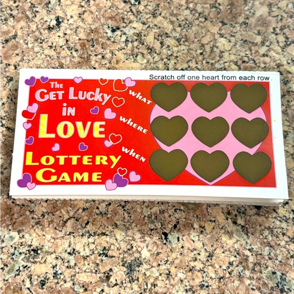 unbranded Other - 12 Lucky in love scratchers game for your mate